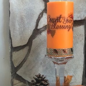 Fall 🎃Scented Personalized Candle